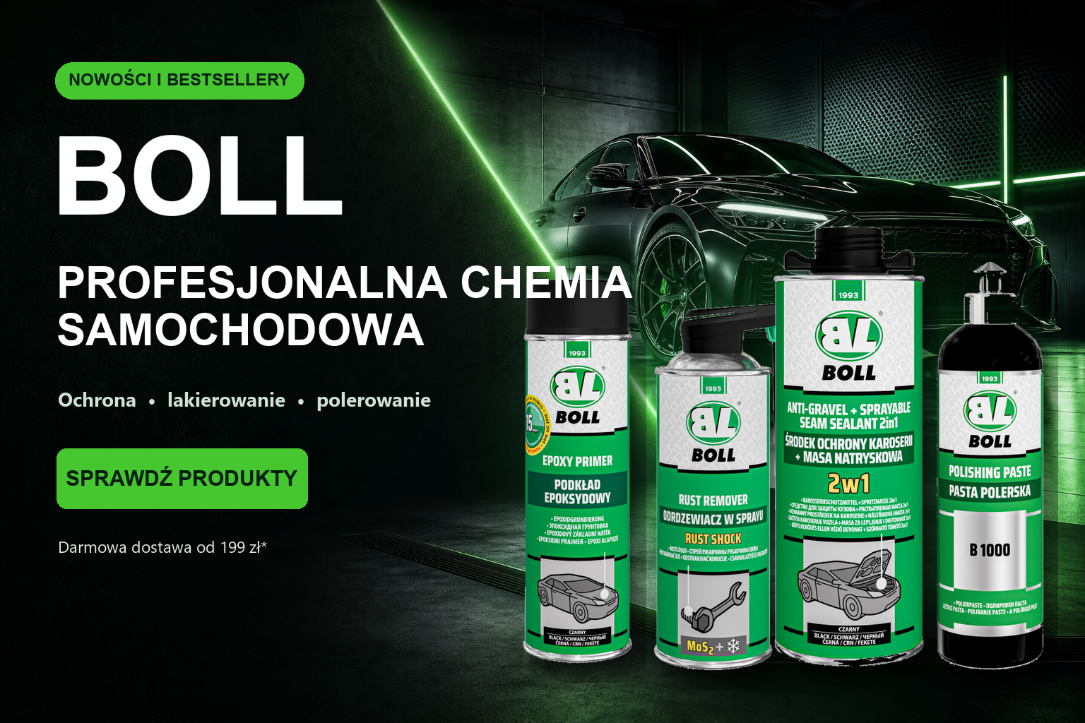 BOLL – profesjonalna chemia samochodowa